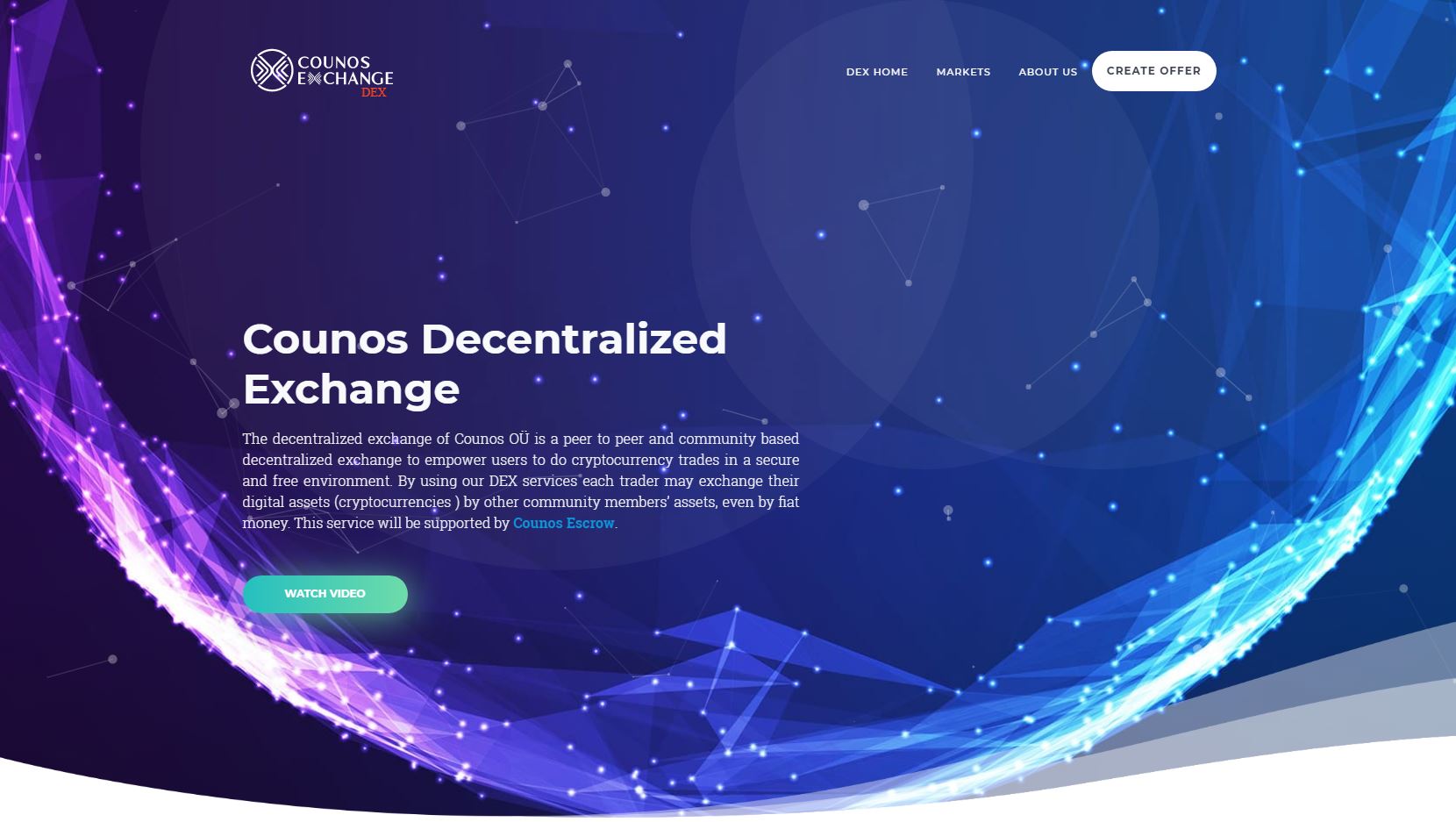 Counos Decentralized Exchange 