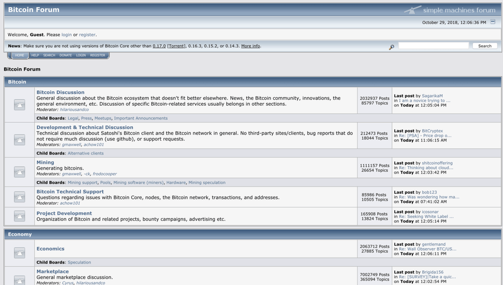 bitcointalk forum