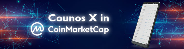 Counos X in CoinMarketCap