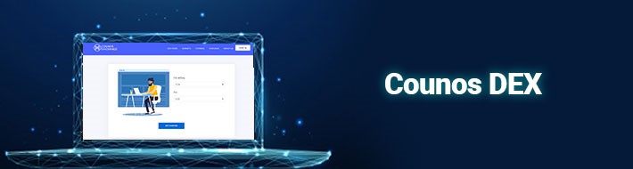 Counos decentralized exchange (DEX )