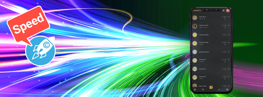 speed for crypto wallet