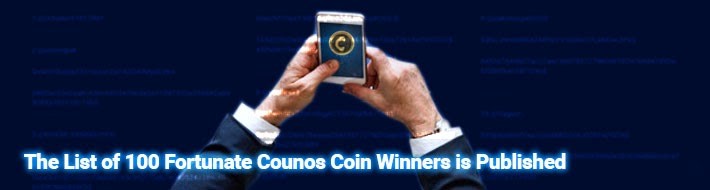 The List of 100 Fortunate Counos Coin Winners is Published