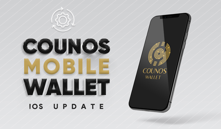 Latest iOS Version of Counos Mobile Wallet