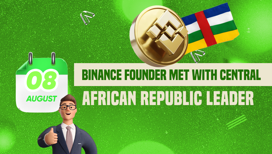 Binance Founder Met with Central African Republic Leader