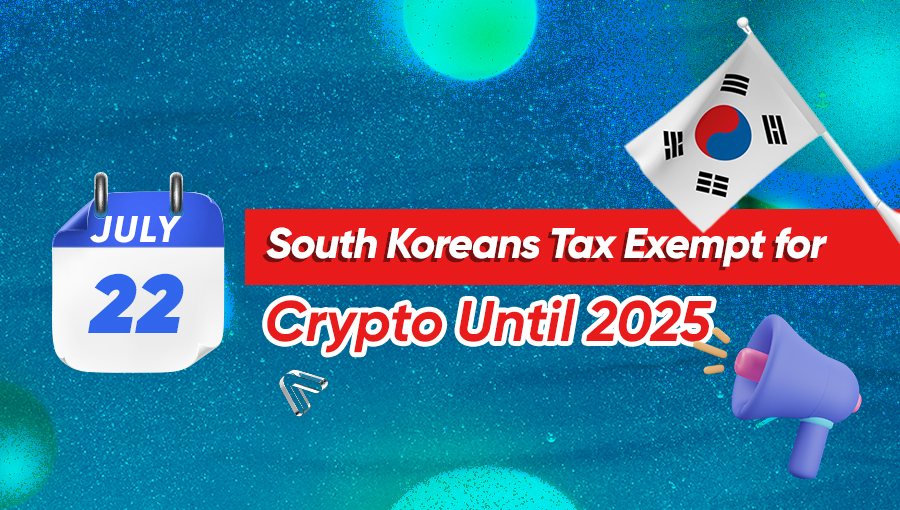 South Koreans Tax Exempt for Crypto Until 2025