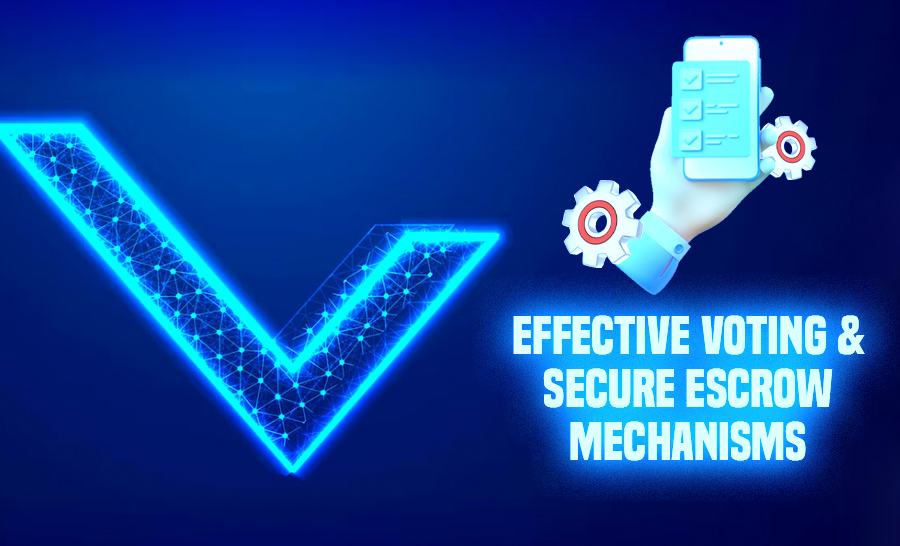 Using Voting and Escrow Mechanisms to Strengthen DAOs