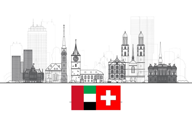 Jewels of Europe and Middle East: a Comparison of Switzerland and UAE 
